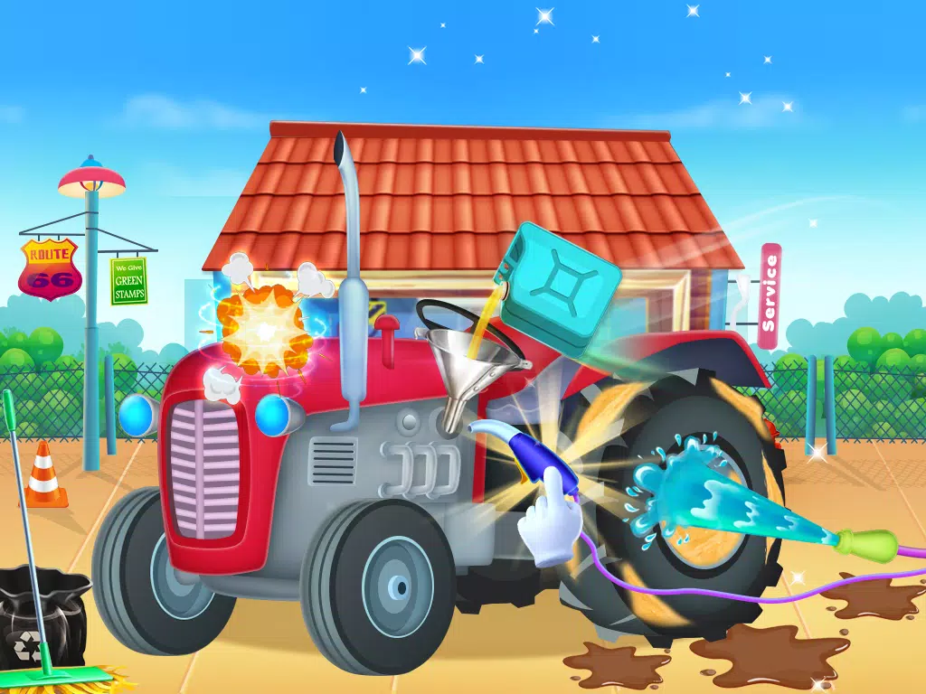 Truck wash games for boys Screenshots