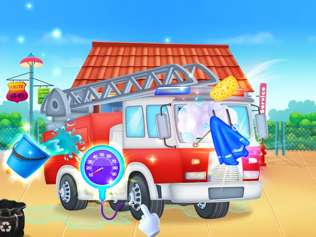 Truck wash games for boys Screenshots