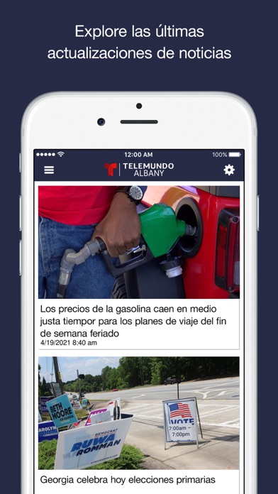 Telemundo Albany WALB-SP Screenshots