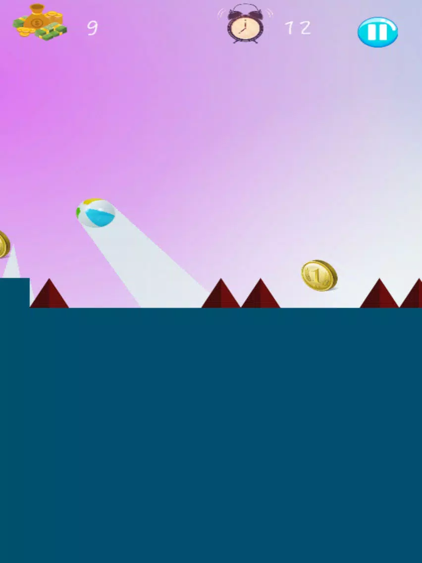 Ảnh chụp màn hình của Jumping Color Ball iPad 