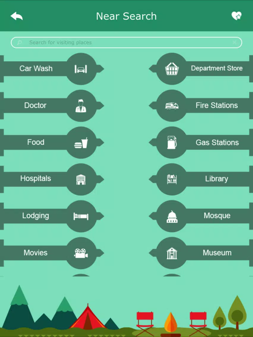 South Carolina Camping iPad Screenshots