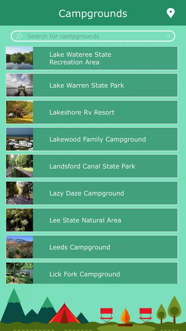 South Carolina Camping Screenshots