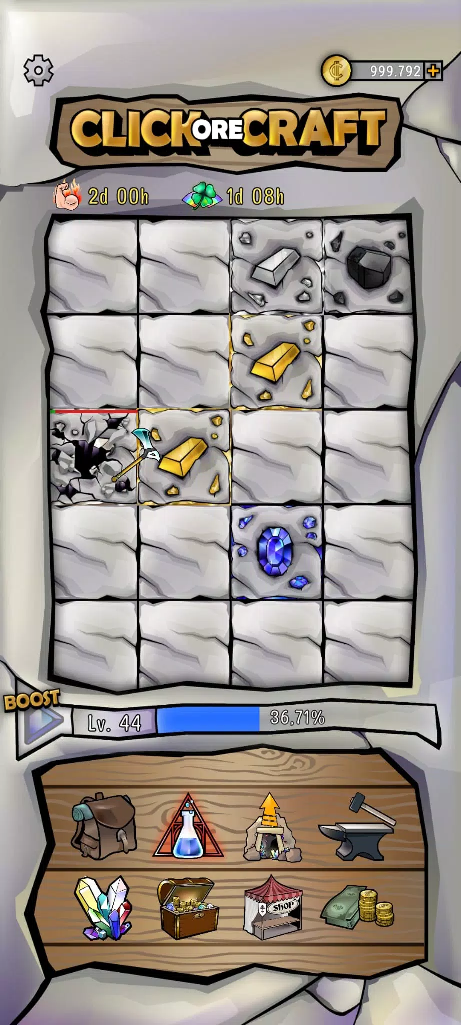 Click Ore Craft Screenshots