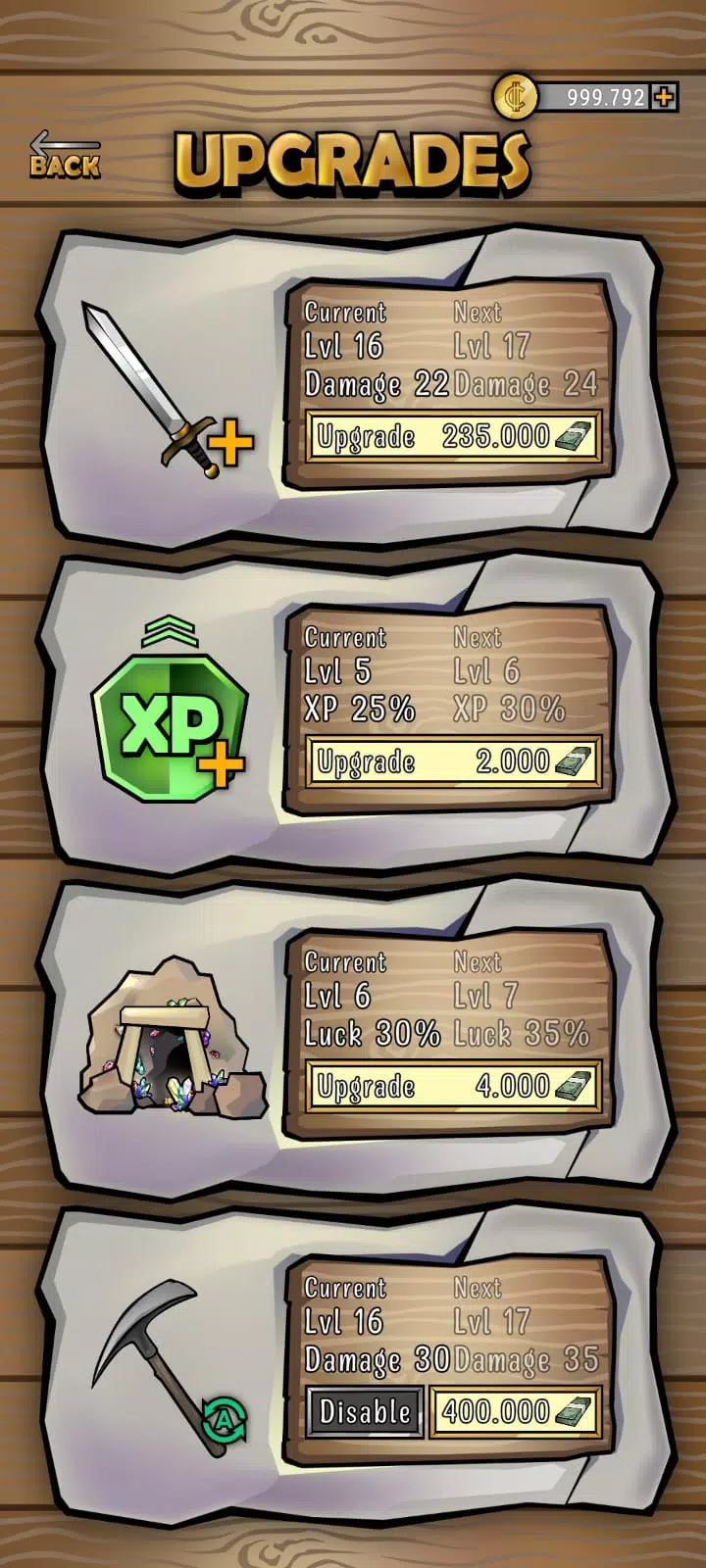 Click Ore Craft Screenshots