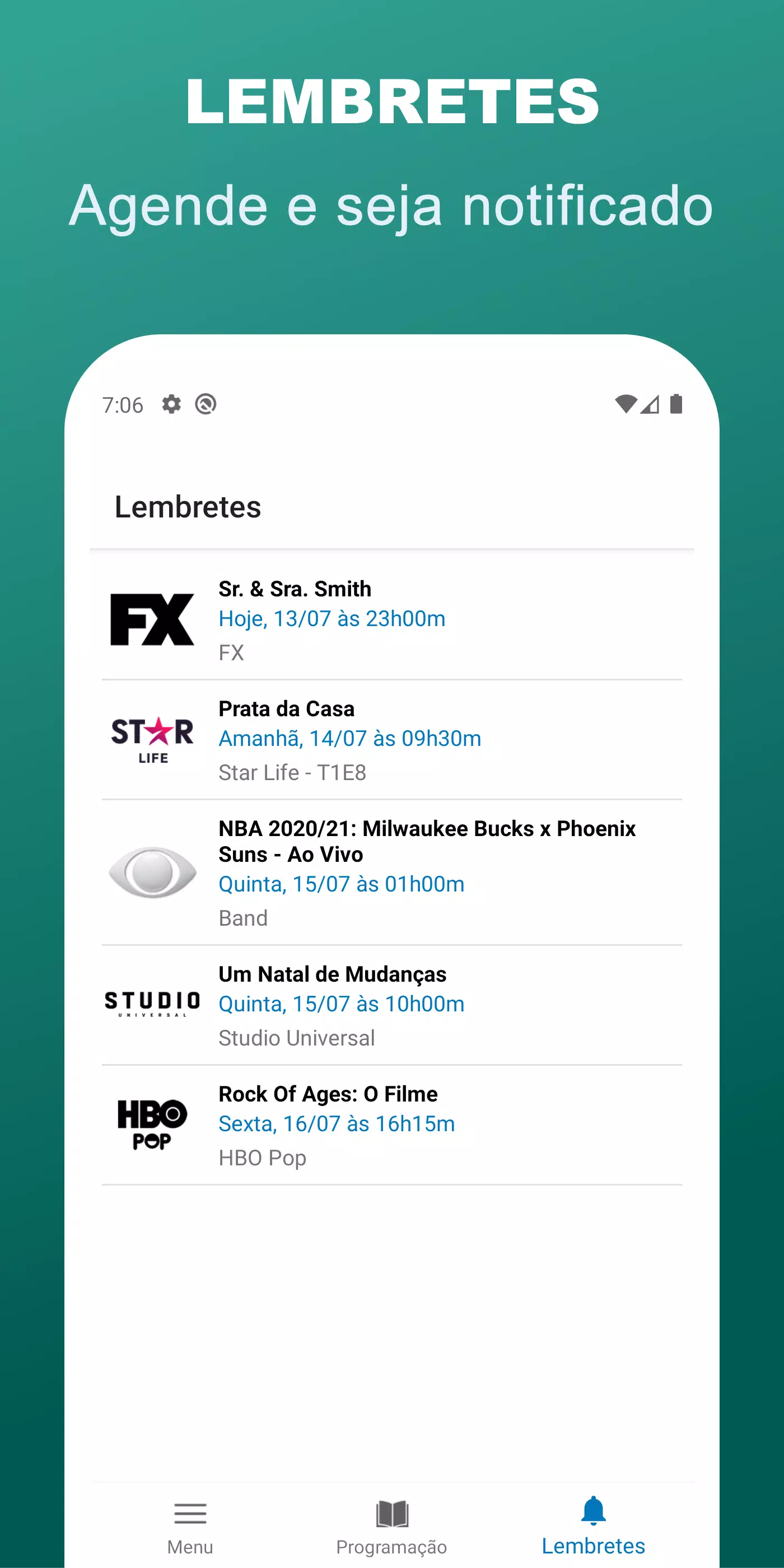 Guia TV Programação de Canais Screenshots