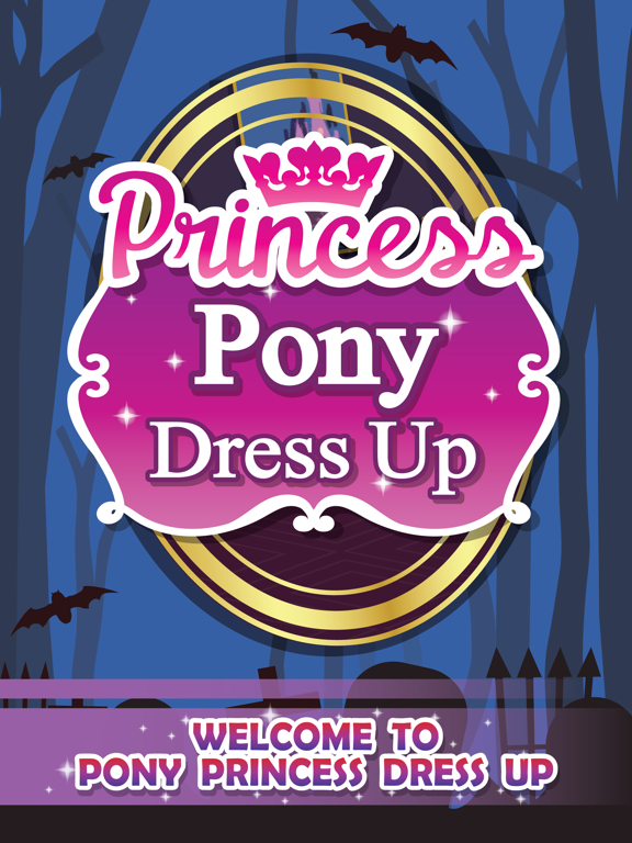 Pony Princess Characters DressUp For MyLittle Girl iPad 应用截图