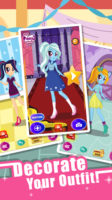 Pony Dress Up Game Girls 2 - My Little Equestria स्क्रीनशॉट