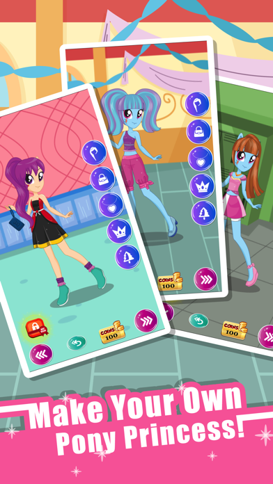 Pony Dress Up Game Girls 2 - My Little Equestria स्क्रीनशॉट