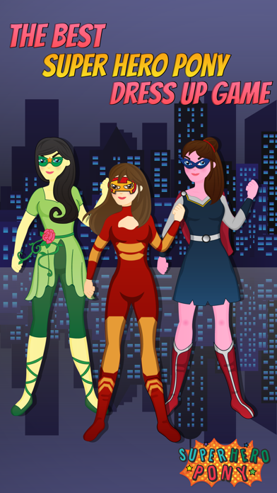 Tangkapan layar Pony Girl DressUp - My Little Super Hero Equestria