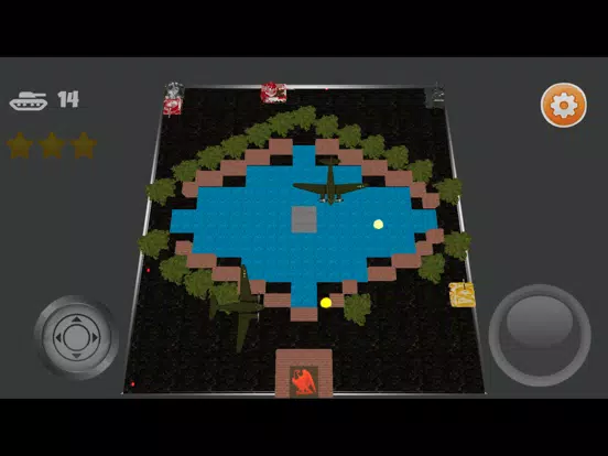 A Brick City - 3D Tank Warfare iPad Screenshots