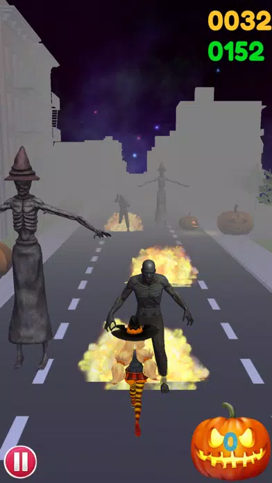 Running Halloween Zombie City Screenshots