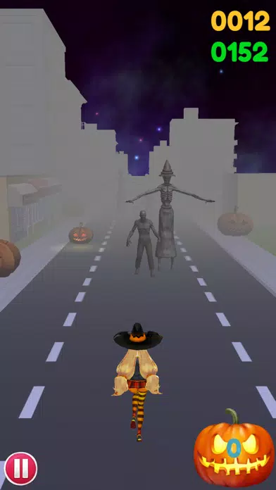 Running Halloween Zombie City Screenshots