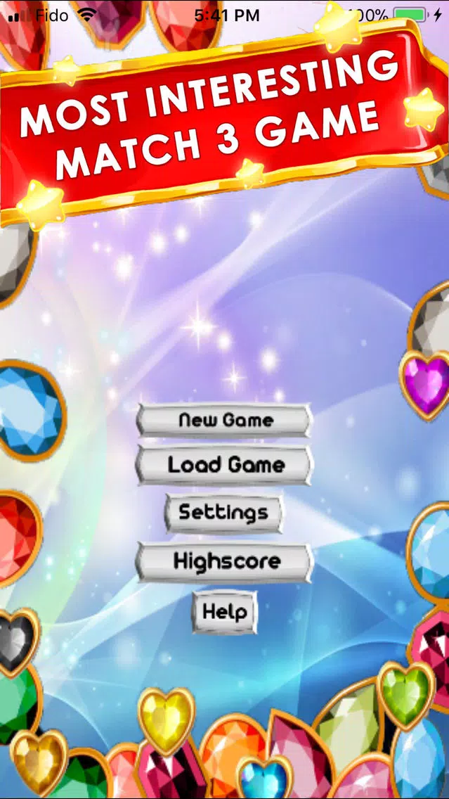 Diamond Drop - A Match 3 Games Screenshots