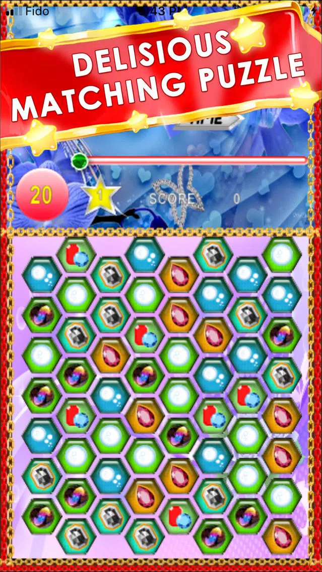 Diamond Drop - A Match 3 Games Screenshots