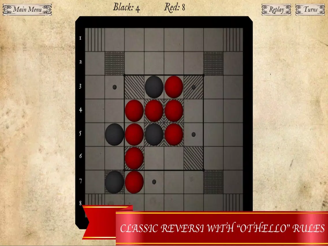 Reversi Game HD iPad Screenshots