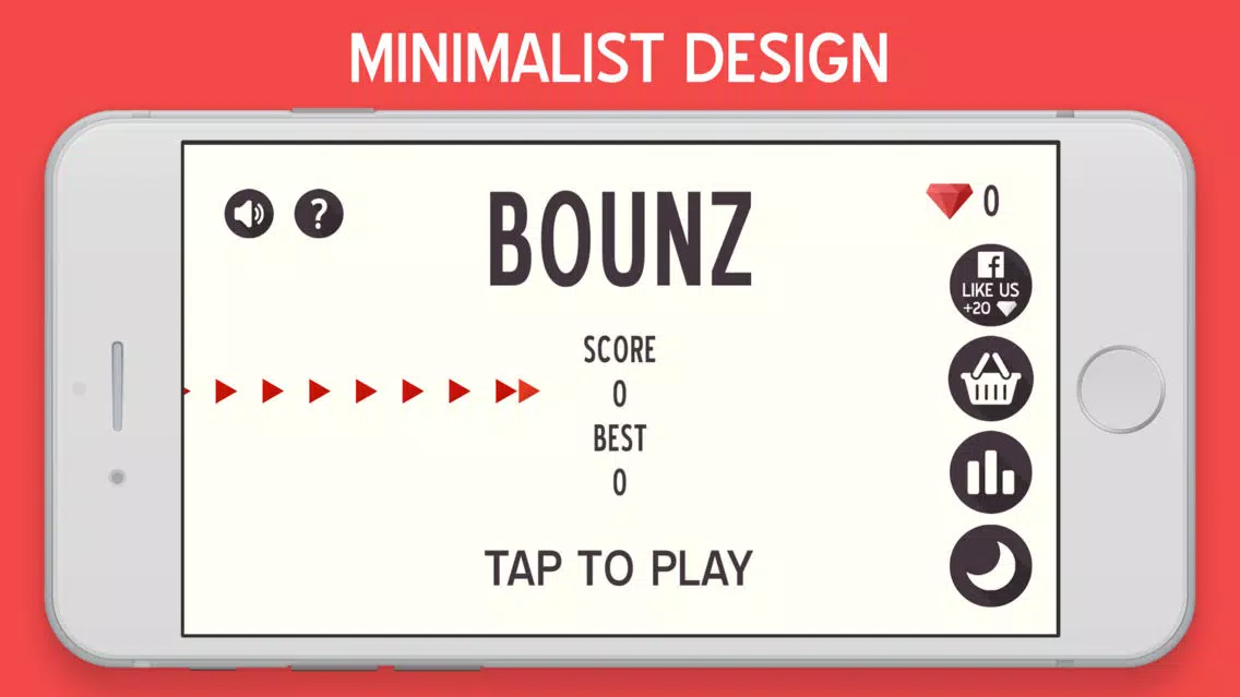Captures d'écran de Bounz - Endless Arcade Game