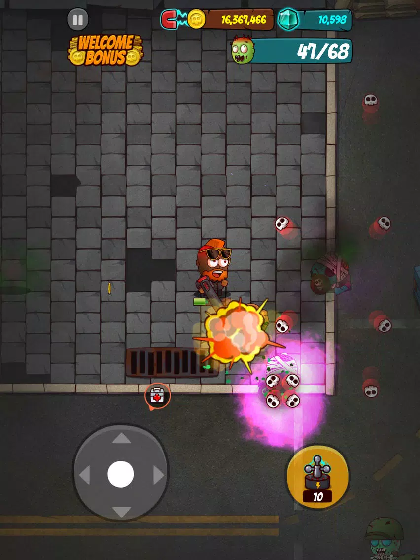 Capturas de tela do Survival Zombie Hunter iPad 