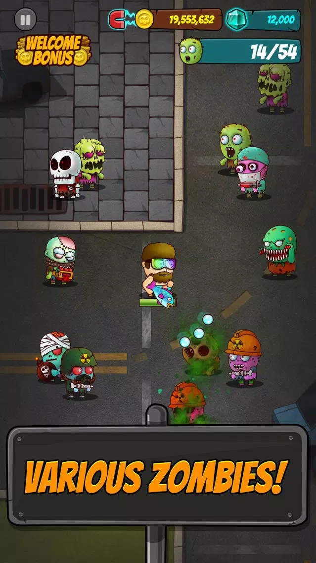 Capturas de tela do Survival Zombie Hunter