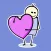 I Heart U Animated Stickers