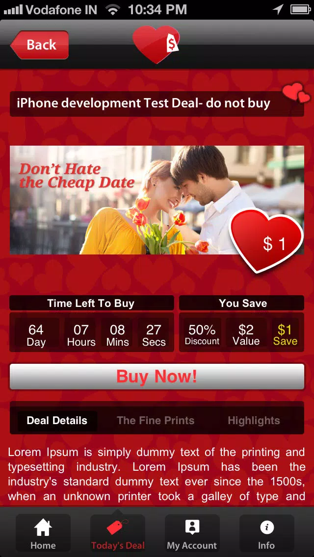 Date On Deals - Date Ideas - Don't Hate The Cheap Date应用截图