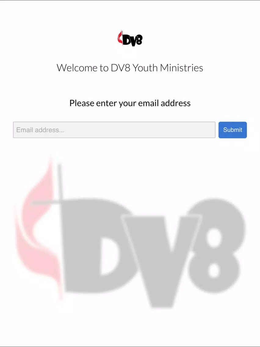 Tangkapan skrin DV8 Youth Ministries iPad