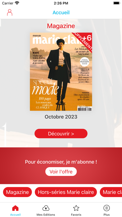 Marie Claire France Screenshots