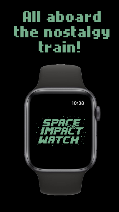 Screenshot di Space Impact Watch