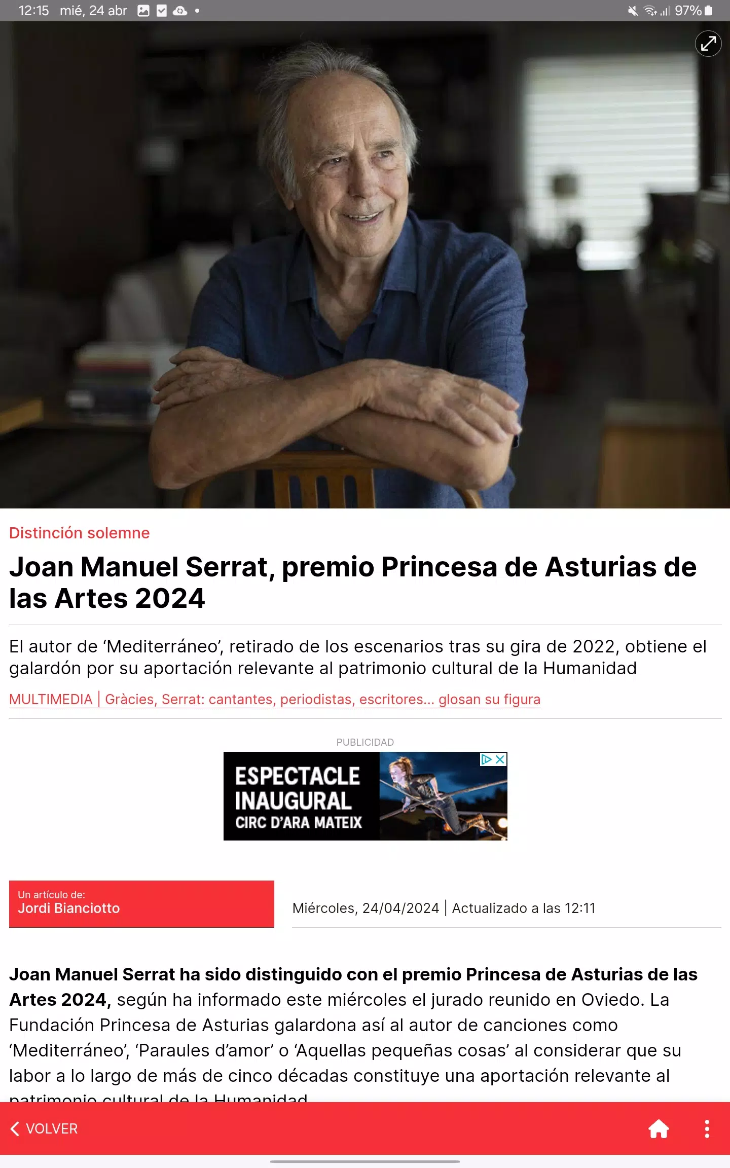 Capturas de pantalla de EL PERIÓDICO
