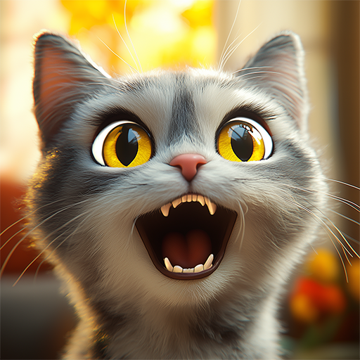 Animal Sim Angry Cat Games 3D
