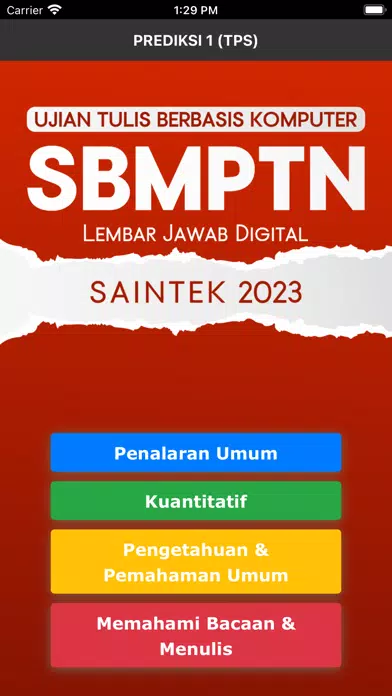 LJD SS UTBK SAINTEK 2023 Screenshots