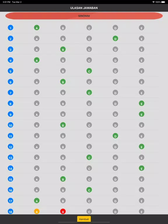 LJD Upgrade PS Psikotes iPad Screenshots