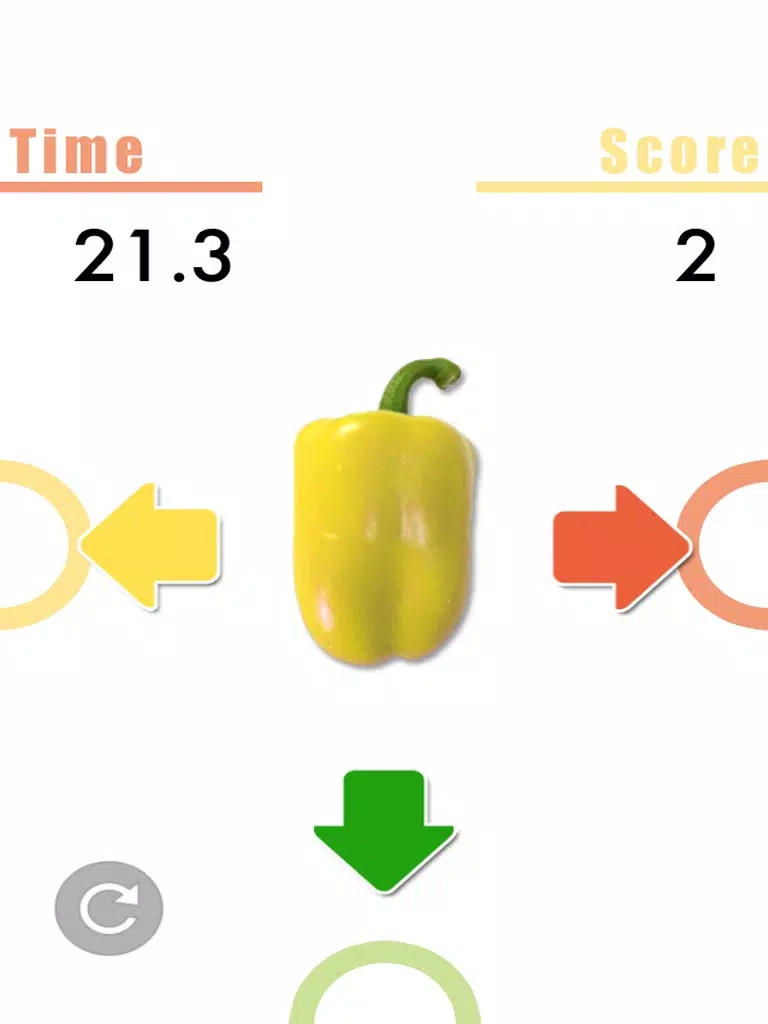 Capturas de pantalla de Pepper Sorter iPad 
