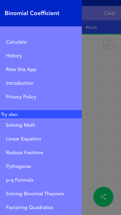 Binomial Coefficient PRO Screenshots