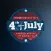 4th Of July Oil Paint Independence Day Stickers