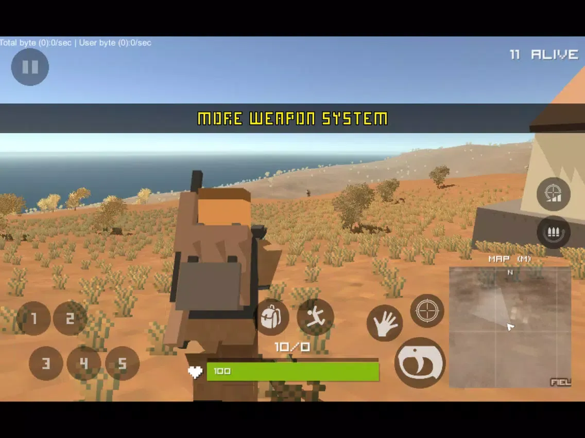Tangkapan layar THE DUST: PIXEL SURVIVAL GAME iPad 