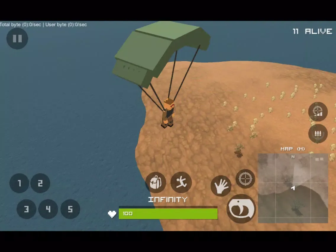 Tangkapan layar THE DUST: PIXEL SURVIVAL GAME iPad 