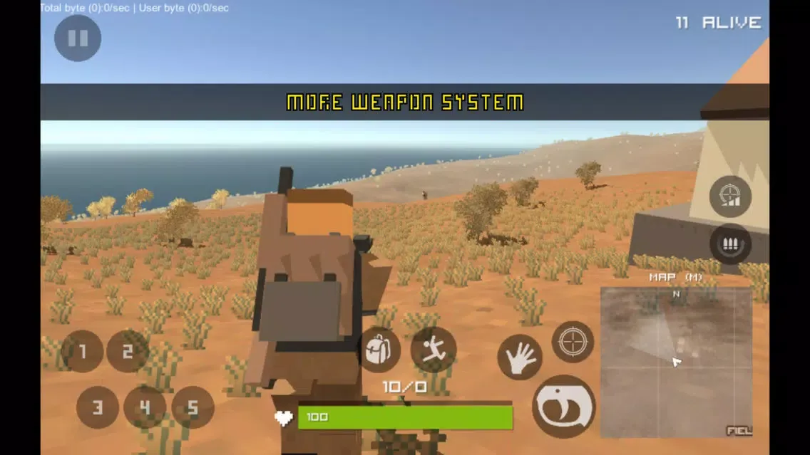 Tangkapan layar THE DUST: PIXEL SURVIVAL GAME