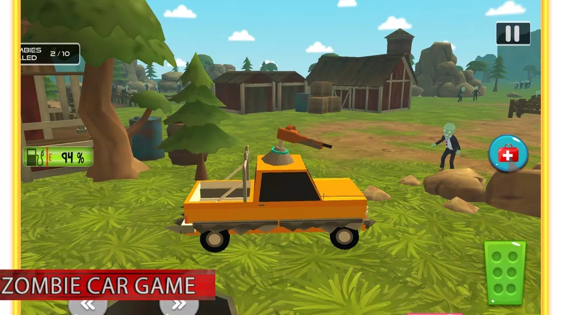Capturas de tela do Car Shooting Zombie