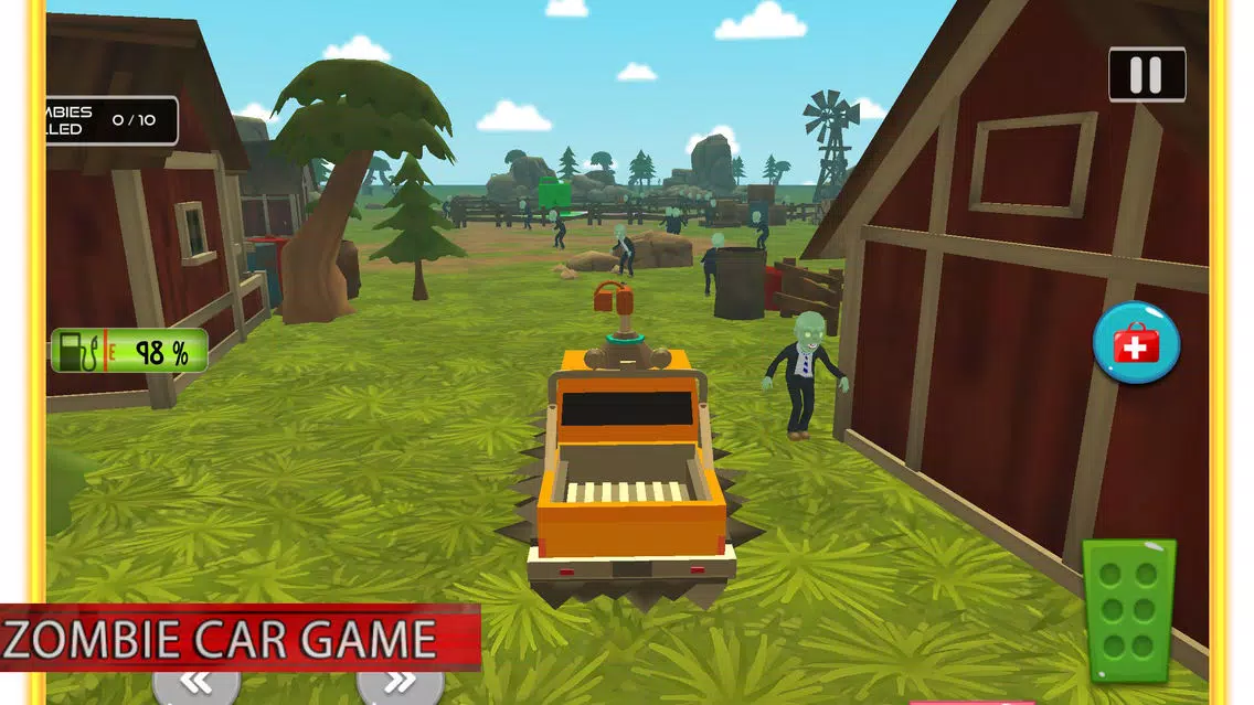 Capturas de tela do Car Shooting Zombie