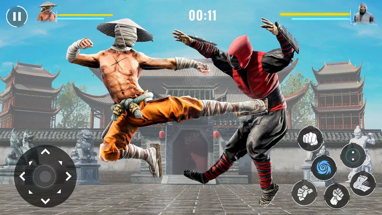 Karate Kung Fu Fighting Game Screenshots
