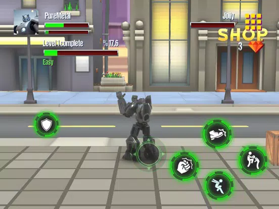 American Robot Limo Car iPad  스크린샷