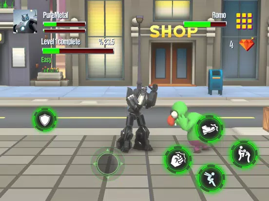 American Robot Limo Car iPad  스크린샷