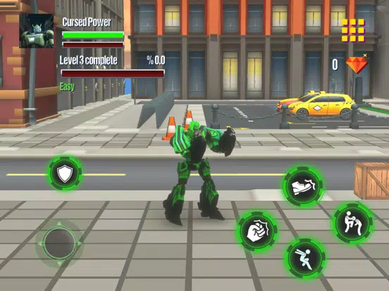 American Robot Limo Car iPad  스크린샷