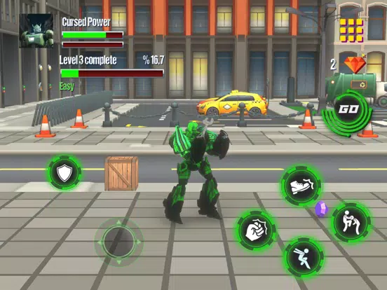 American Robot Limo Car iPad  스크린샷