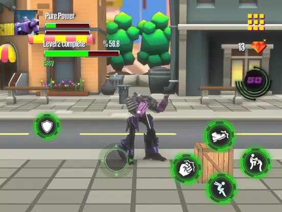 American Robot Limo Car iPad  스크린샷