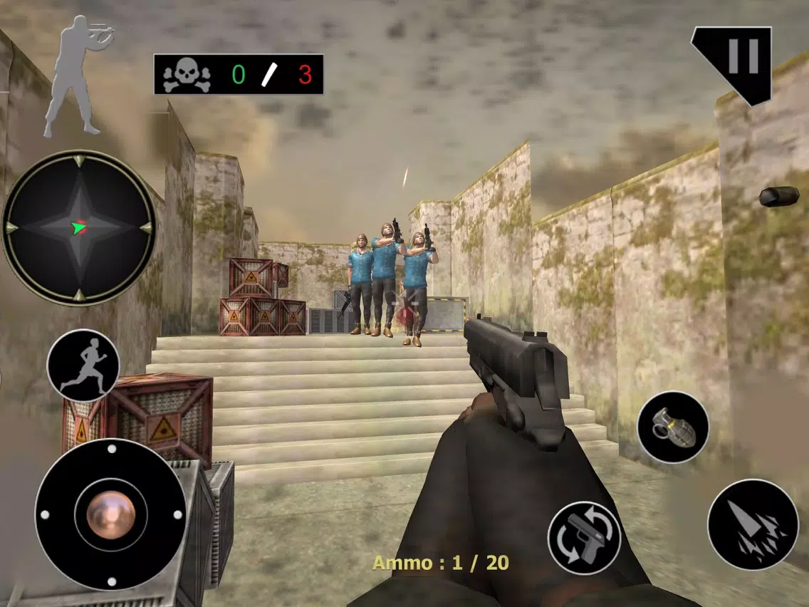 ภาพหน้าจอของ US Commando Sniper Strike 3D iPad