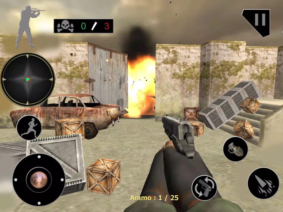 ภาพหน้าจอของ US Commando Sniper Strike 3D iPad