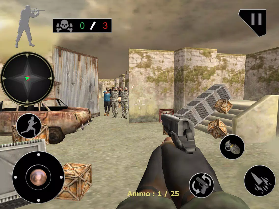 ภาพหน้าจอของ US Commando Sniper Strike 3D iPad