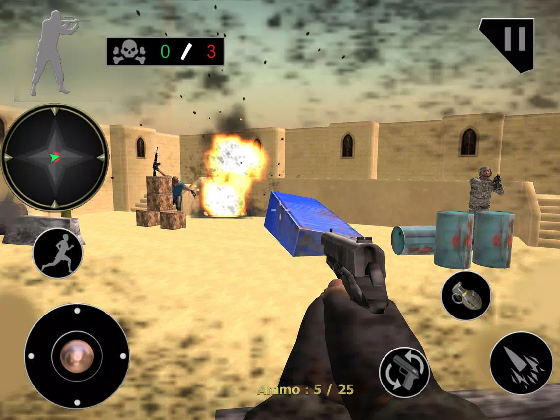 ภาพหน้าจอของ US Commando Sniper Strike 3D iPad