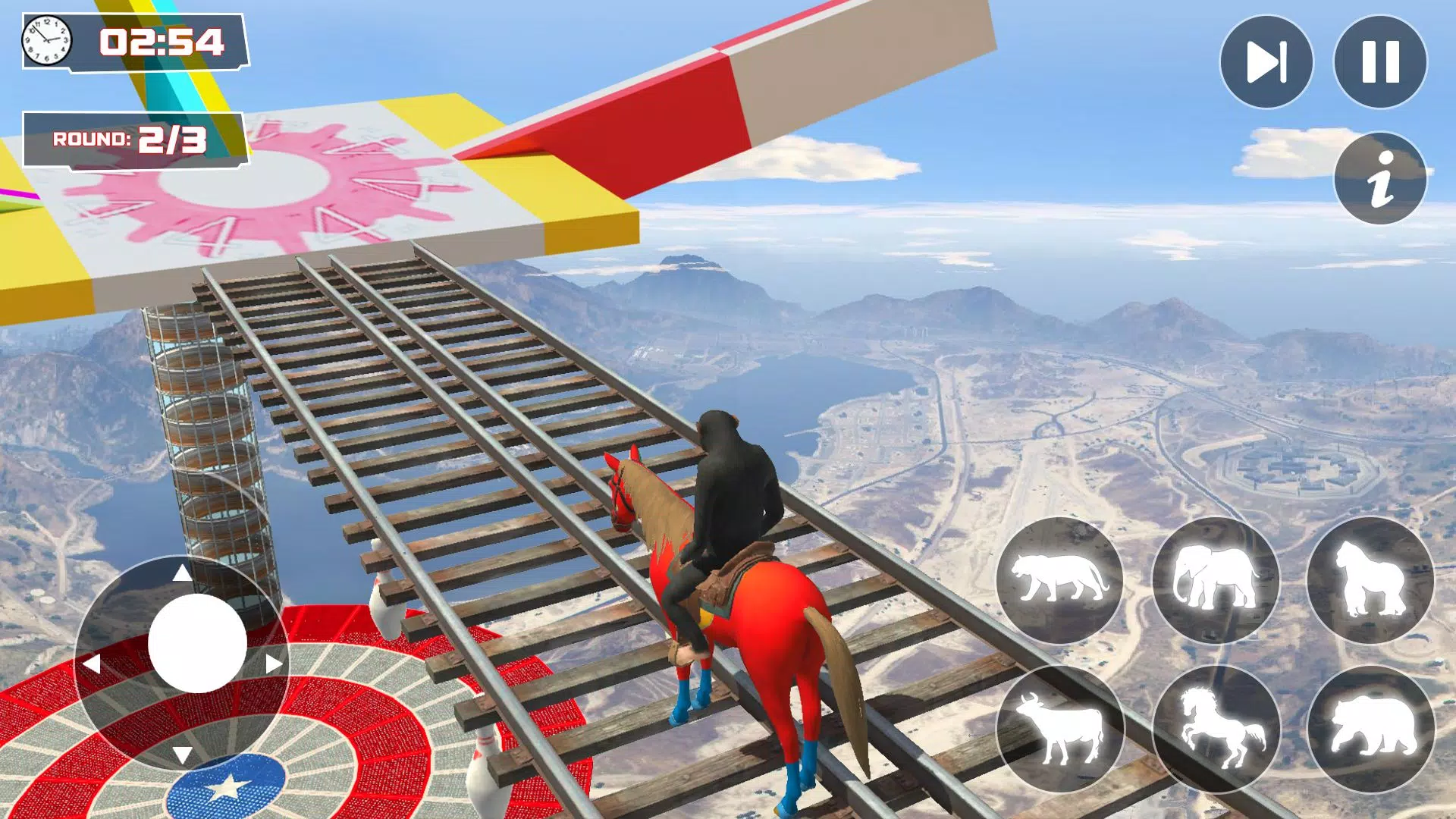 Ảnh chụp màn hình của GT Animal 3D: Racing Game